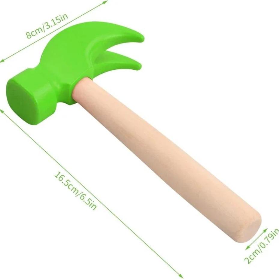 1 Pcs Mini Wooden Hammer Child - Woodworking Simulator recensione e prezzo