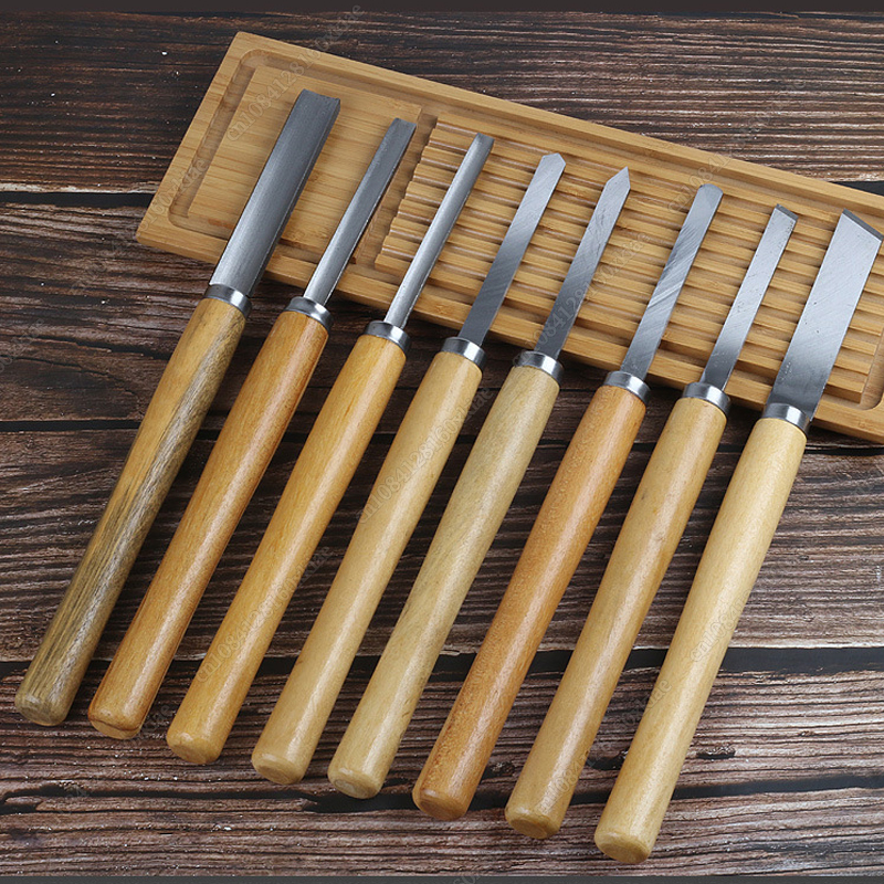 8Pcs/set Wood Carving Knife La - Skew Chisel Wood recensione e prezzo
