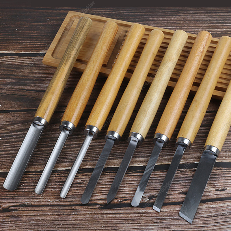 8Pcs/set Wood Carving Knife La - Skew Chisel Wood recensione e prezzo