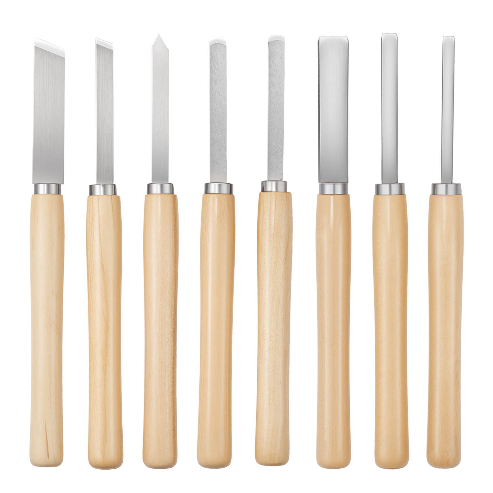 Wood Lathe Turning Tool Set, 8 - Skew Chisel Wood recensione e prezzo
