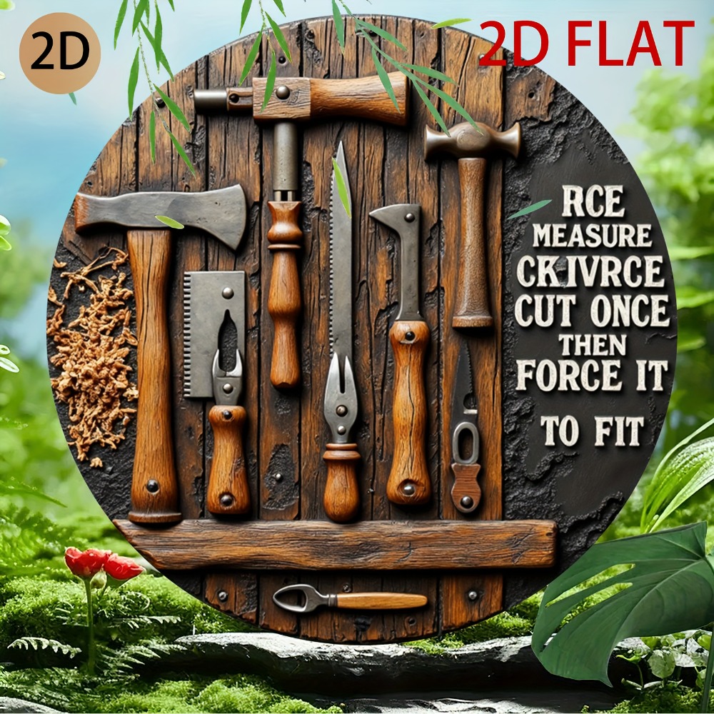 Metal Wall Sign Funny Woodwork - Woodworking Quotes Funny recensione e prezzo