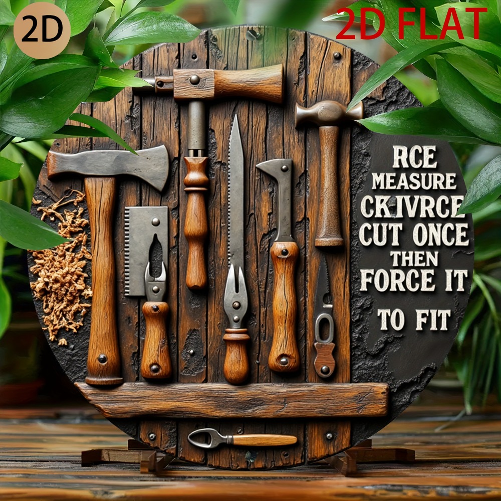 Metal Wall Sign Funny Woodwork - Woodworking Quotes Funny recensione e prezzo