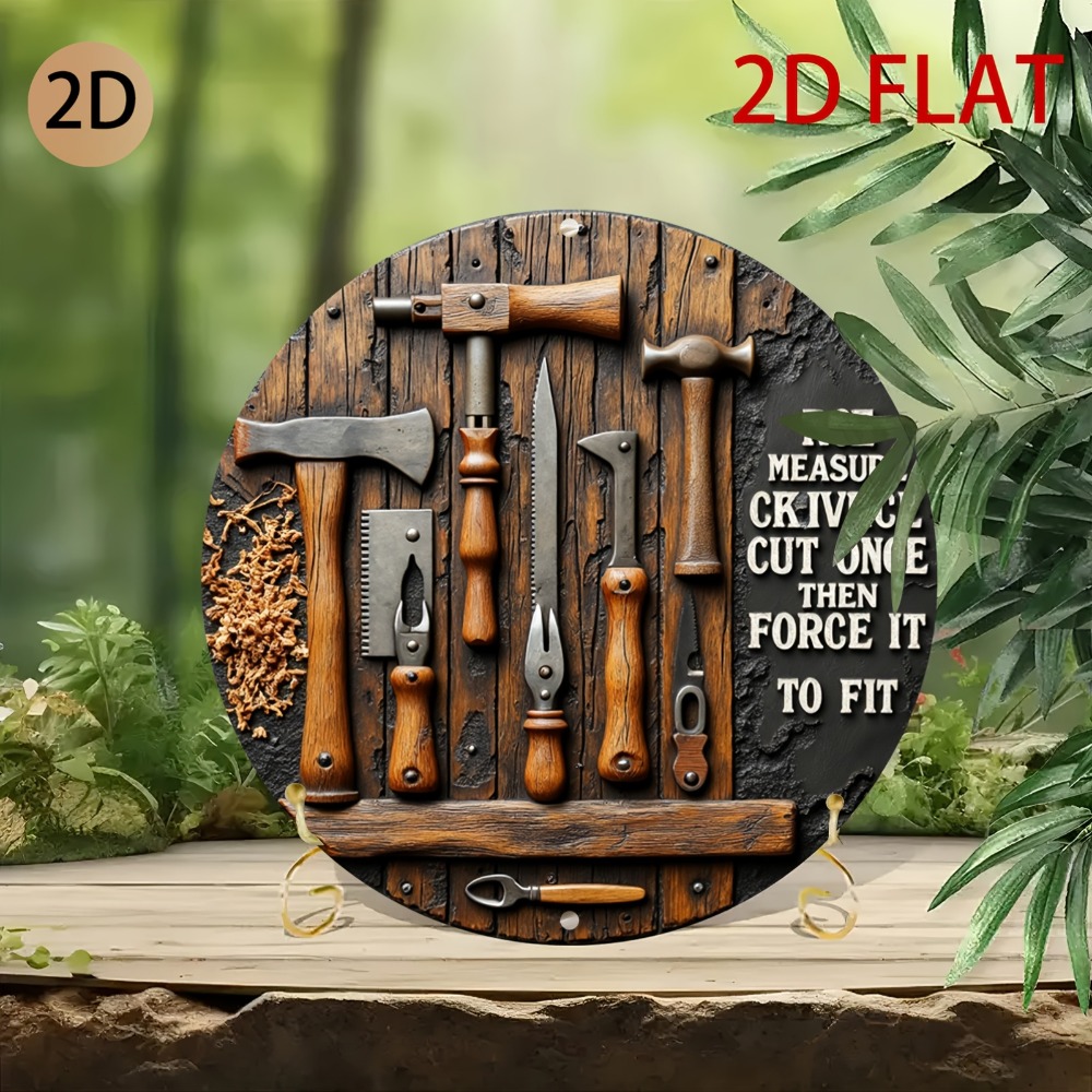 Metal Wall Sign Funny Woodwork - Woodworking Quotes Funny recensione e prezzo