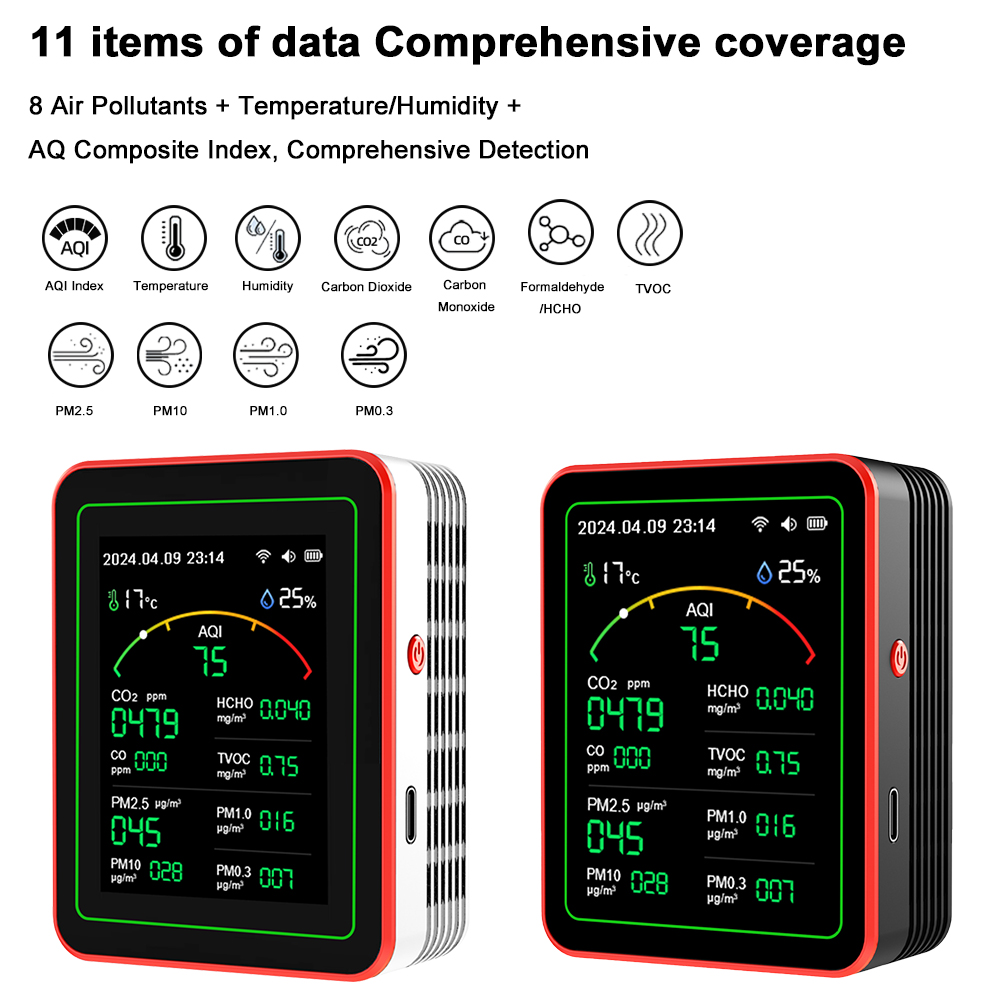 15-in-1 WiFi Smart Air Quality - Woodworking App recensione e prezzo