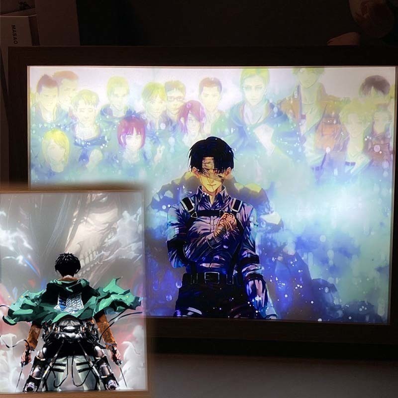 Anime Attack On Titan Led Ligh - Woodworking Tv recensione e prezzo