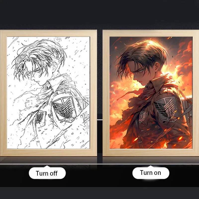 Anime Attack On Titan Led Ligh - Woodworking Tv recensione e prezzo