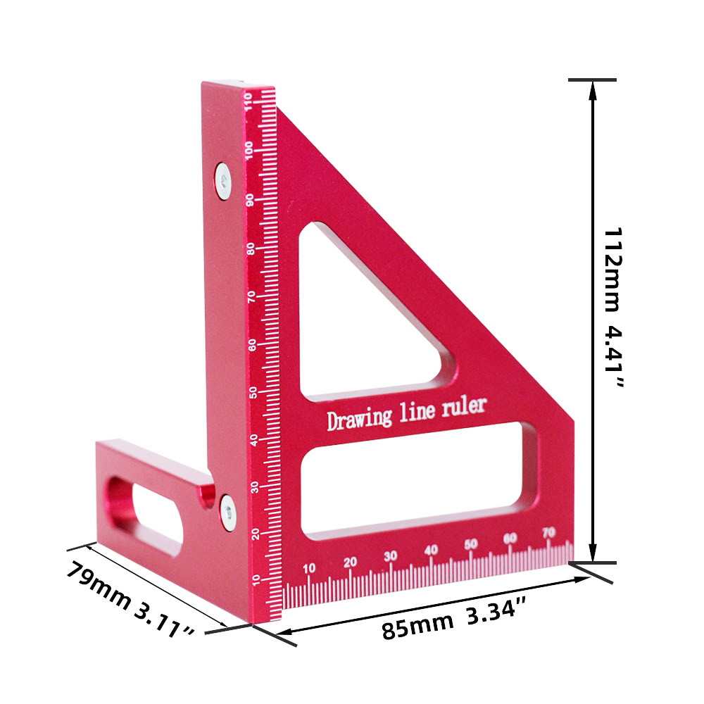 Aluminum Alloy Woodworking Rul - Woodworking For Engineers recensione e prezzo