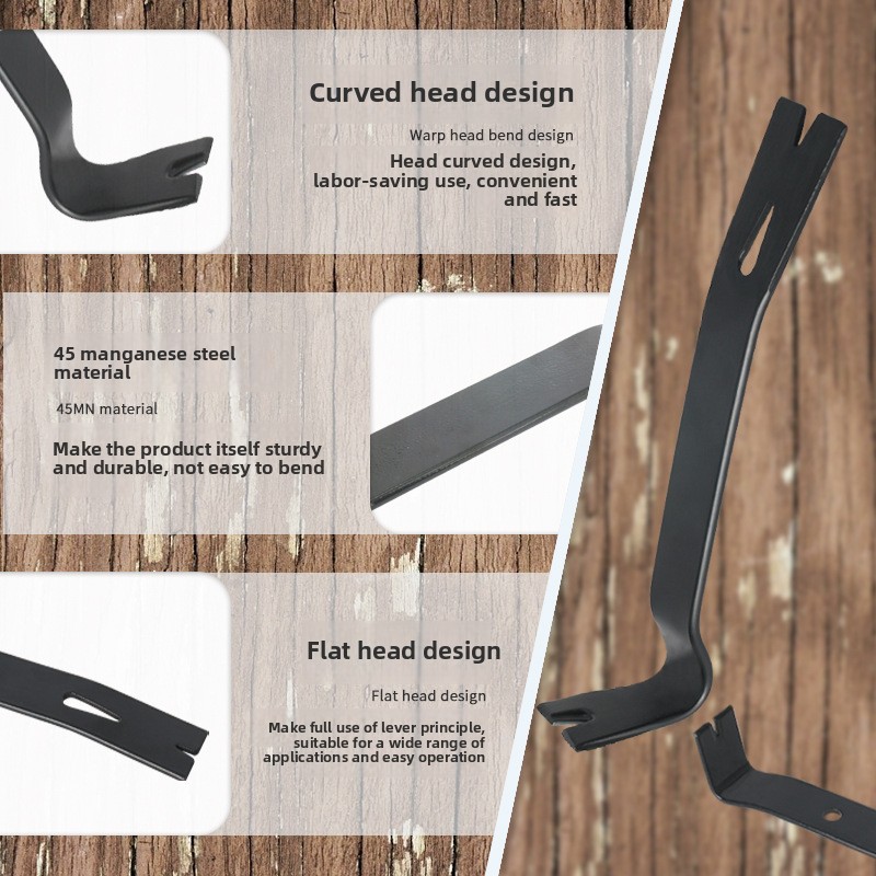 Crowbar High Carbon Steel Nail - Woodworking Tool Stores recensione e prezzo