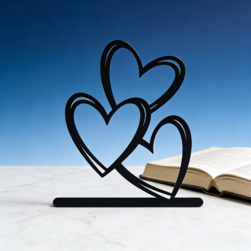 1pc Minimalist Heart Desktop D - Woodworking School recensione e prezzo