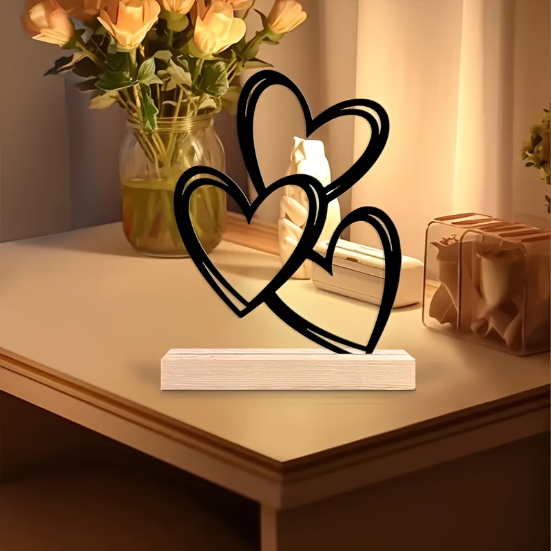 1pc Minimalist Heart Desktop D - Woodworking School recensione e prezzo