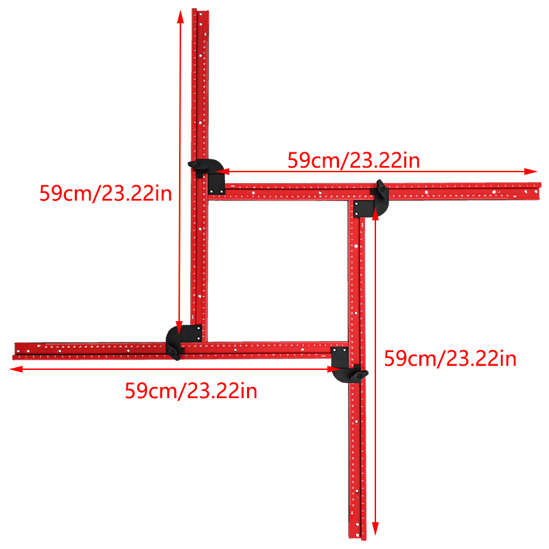 59cm Adjustable Square Router  - Woodworking Ai recensione e prezzo