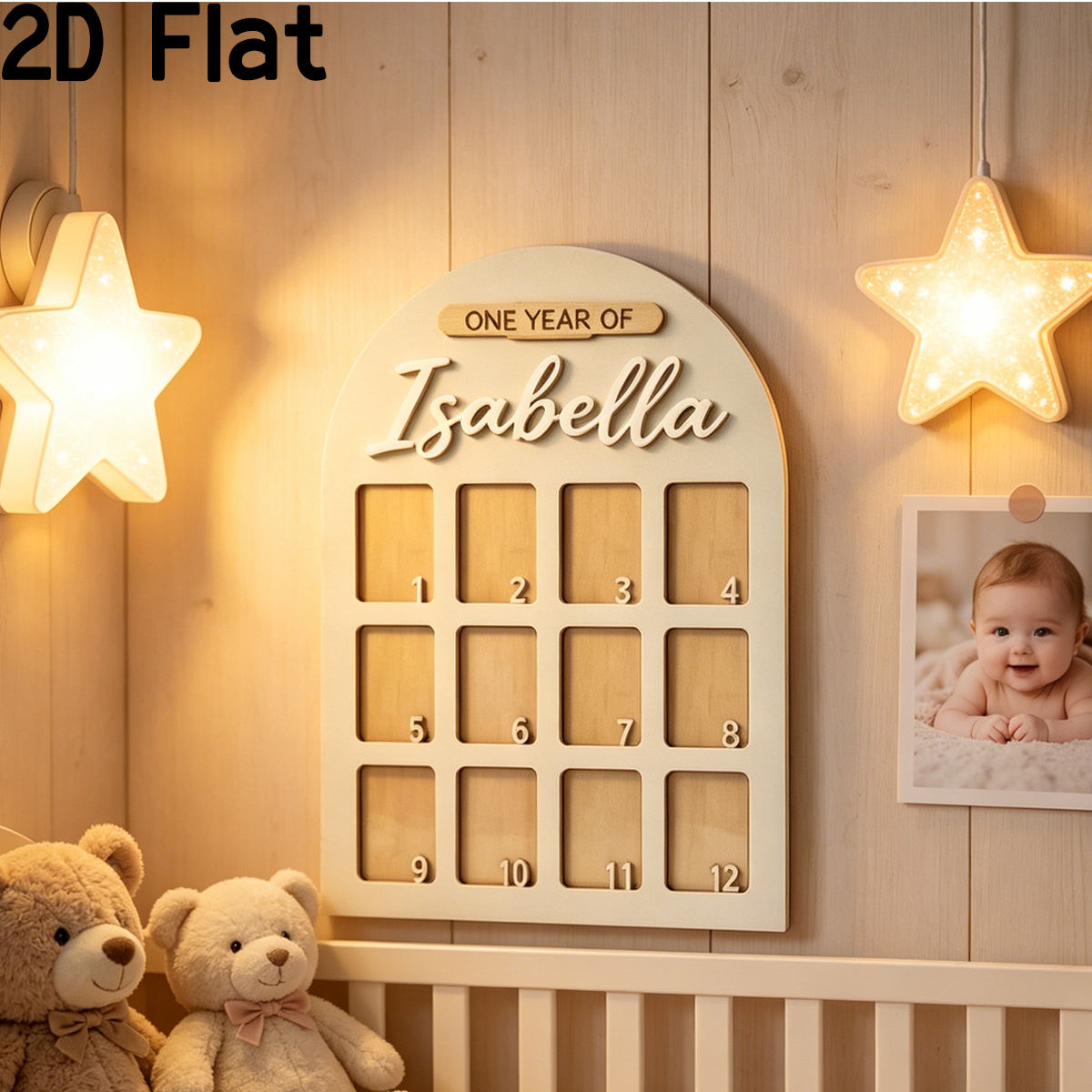 1Pc Custom Photo Record Board  - Woodworking Room recensione e prezzo