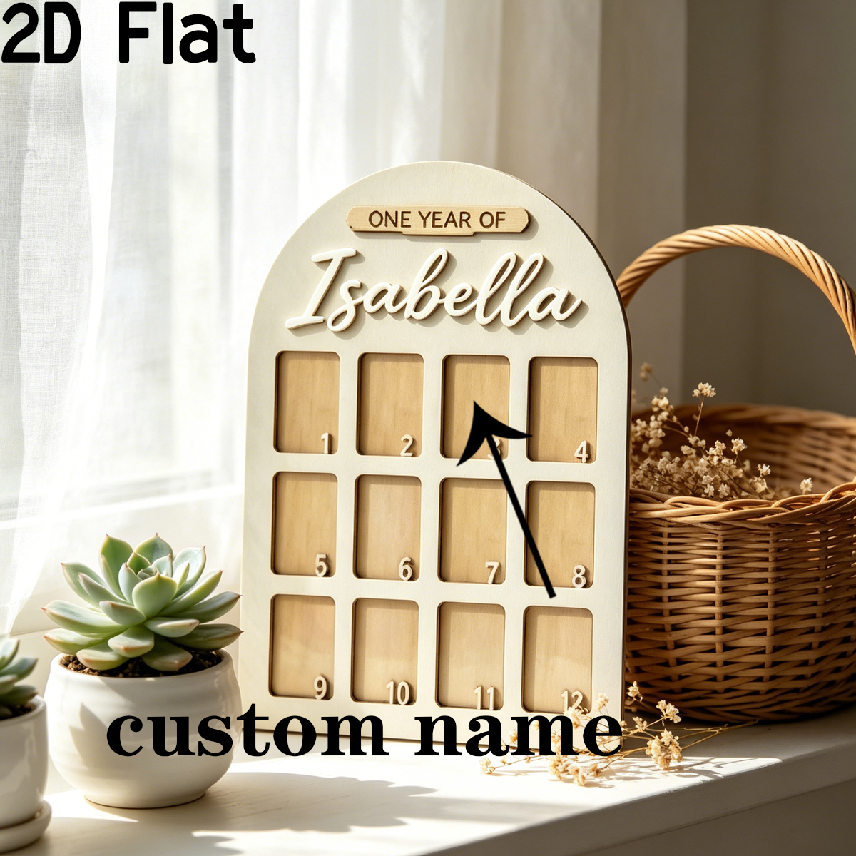 1Pc Custom Photo Record Board  - Woodworking Room recensione e prezzo