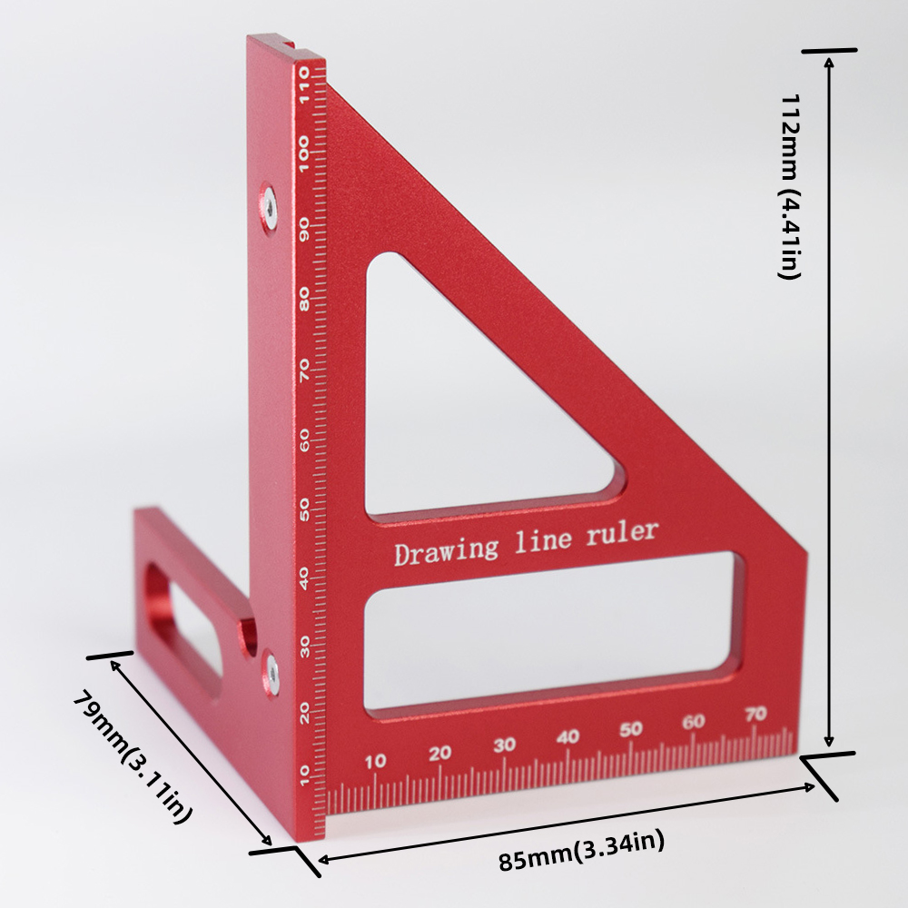 Aluminum Alloy Woodworking Rul - Woodworking For Engineers recensione e prezzo