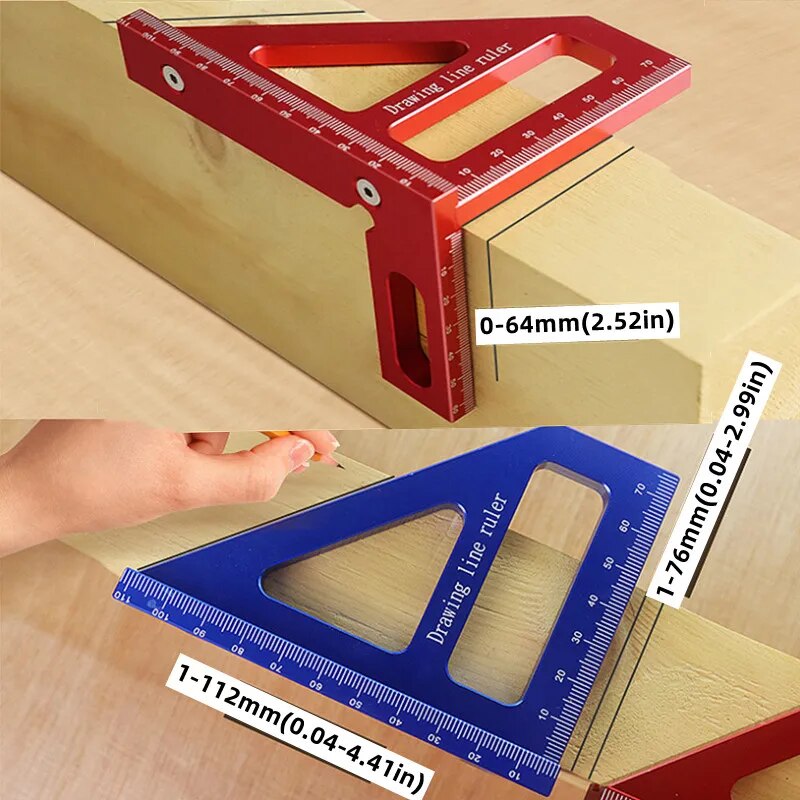 Aluminum Alloy Woodworking Rul - Woodworking For Engineers recensione e prezzo