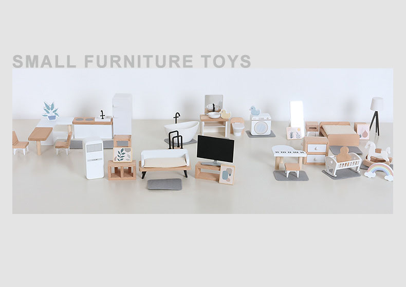Modern dollhouse furniture kit - Woodworking Room recensione e prezzo