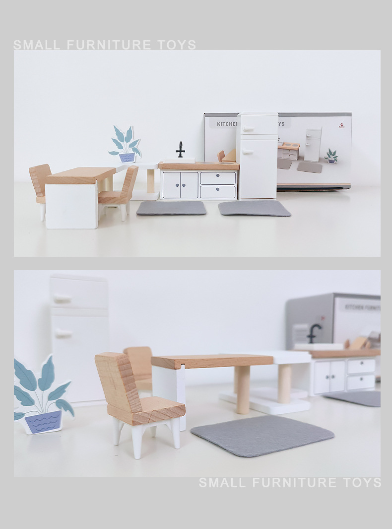 Modern dollhouse furniture kit - Woodworking Room recensione e prezzo
