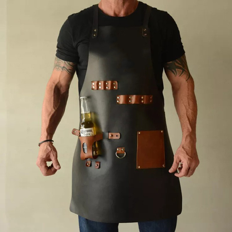 Outdoor PU Leather Apron Outdo - Woodworking Apron recensione e prezzo