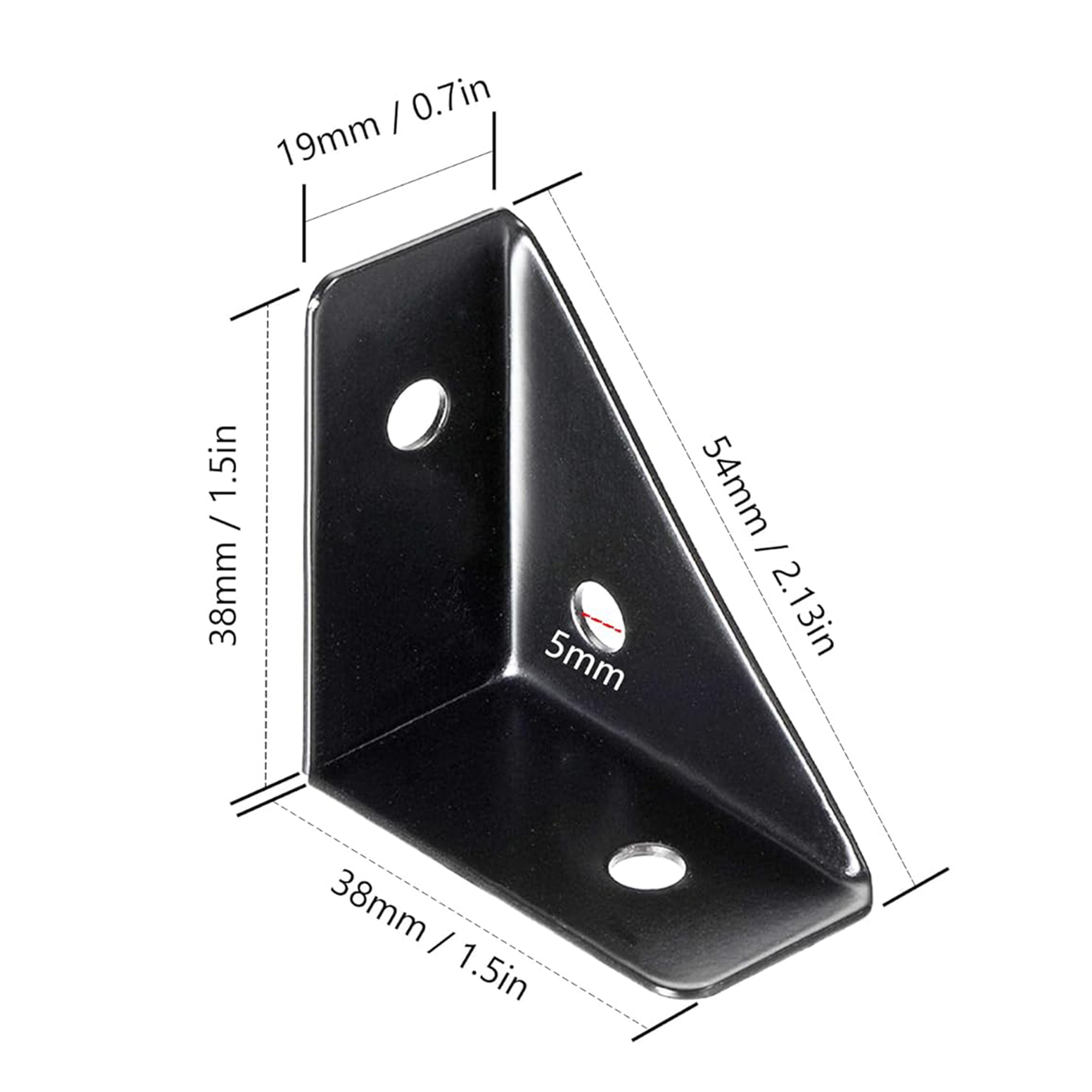 Angle Corner Brackets 38mm x 3 - Woodworking X Brace recensione e prezzo