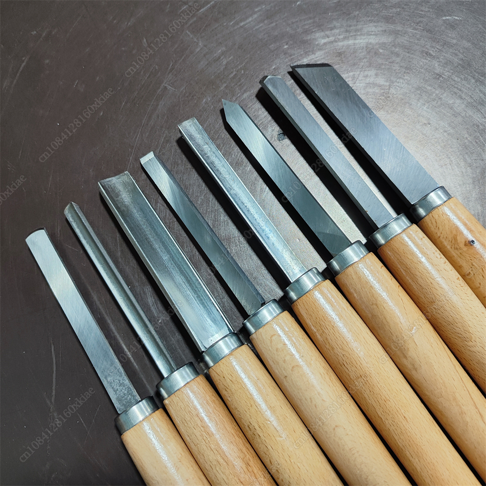 Wood Lathe Chisel Set Turning  - Skew Chisel Wood recensione e prezzo
