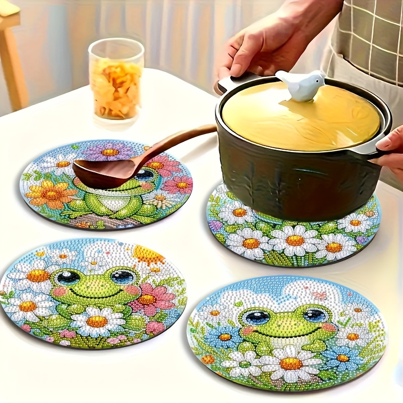 4-piece frog patterned wooden  - Woodworking Hobbies recensione e prezzo