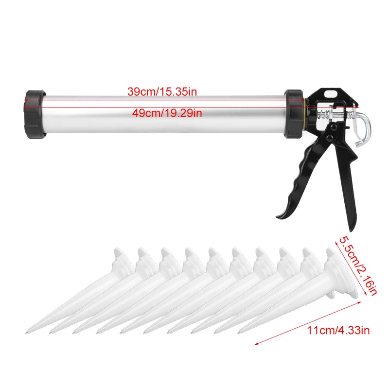 1PCS 600ml Aluminum Tube Silic - Woodworking Terms recensione e prezzo