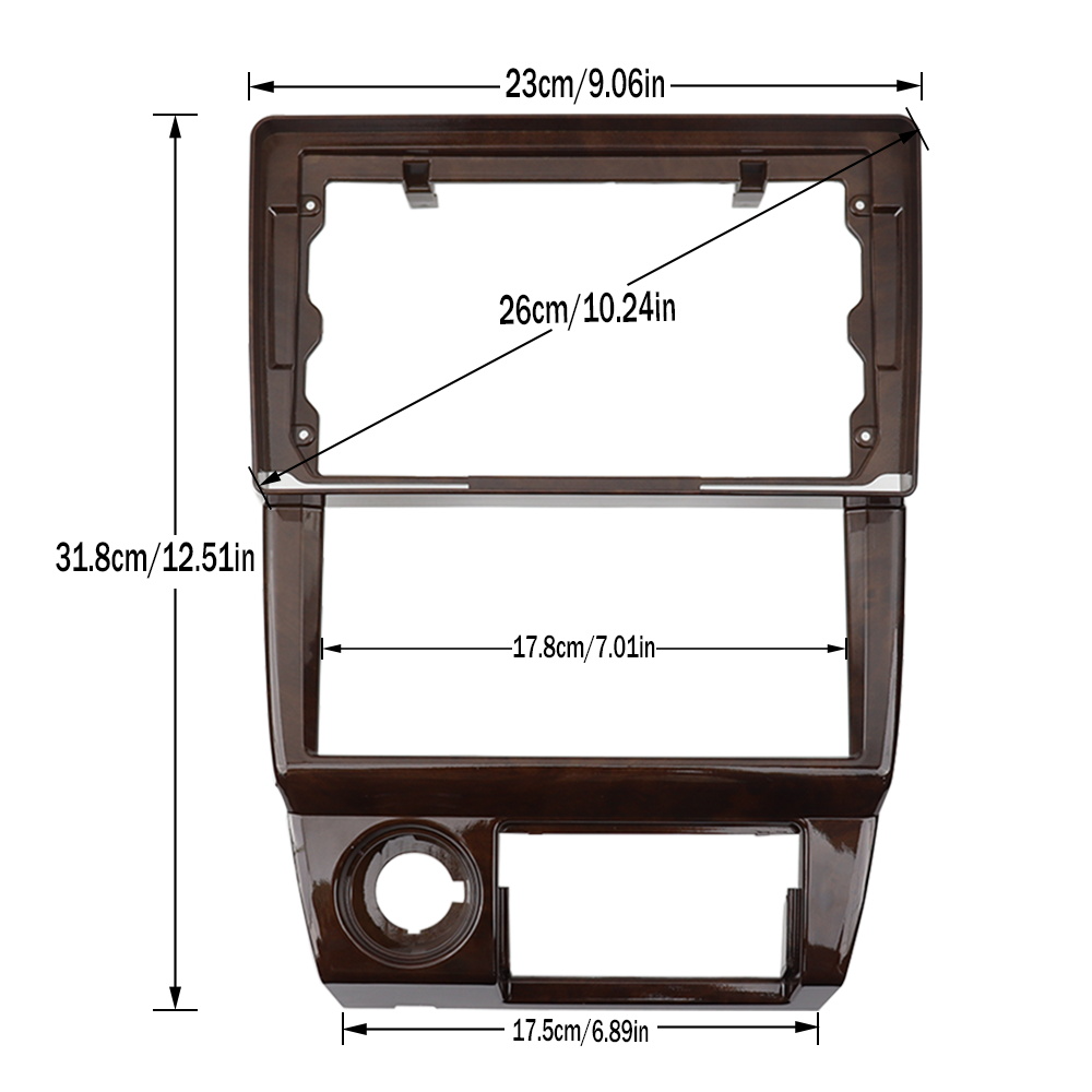 2 Din Car FRAME For 1997-2003  - Woodworking Zone recensione e prezzo