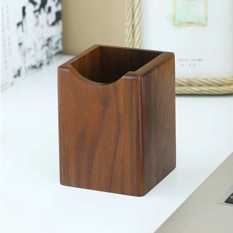 Natural Walnut Pen Holder Wood - Woodworking School recensione e prezzo