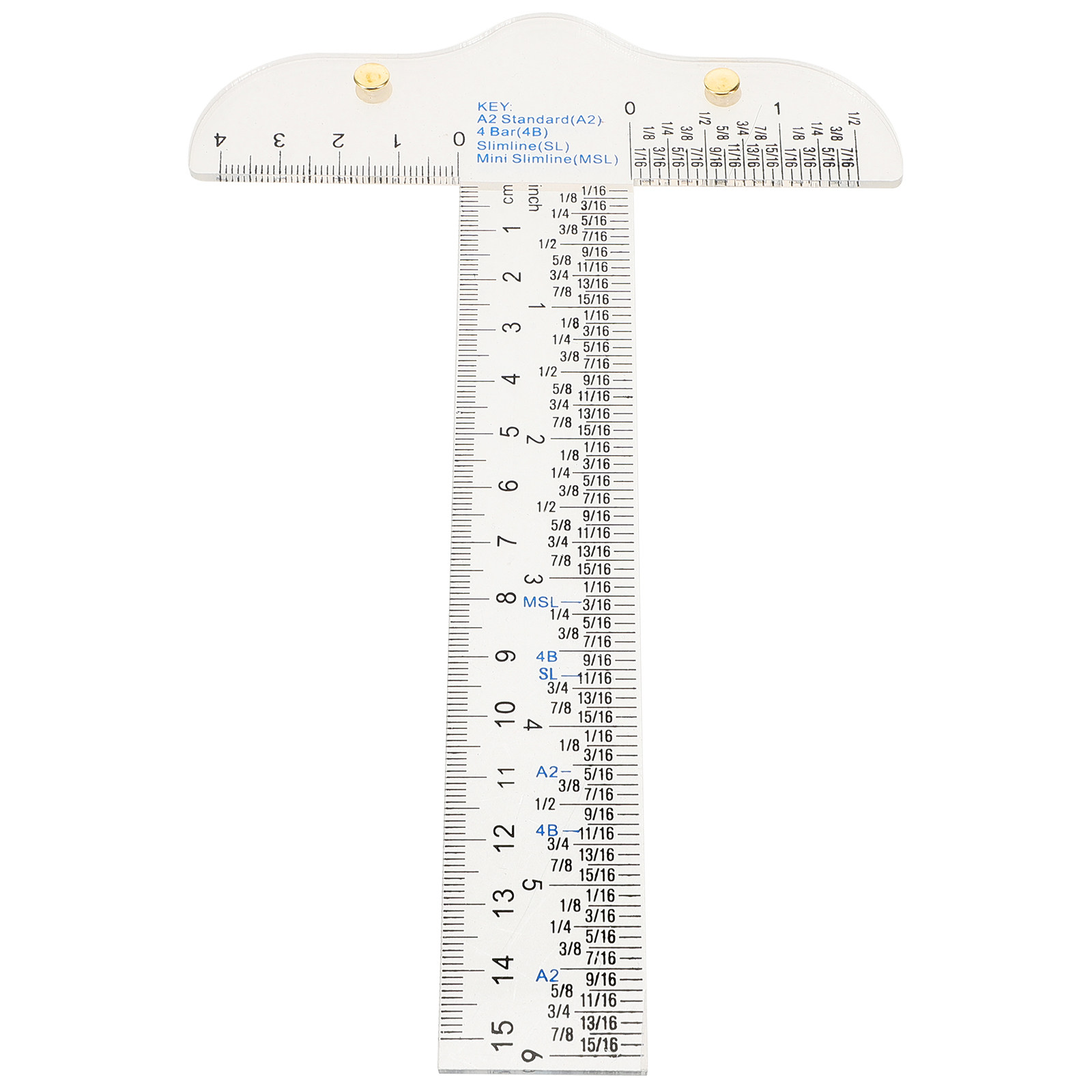 Ruler Transparent Plastic Ligh - Woodworking For Engineers recensione e prezzo