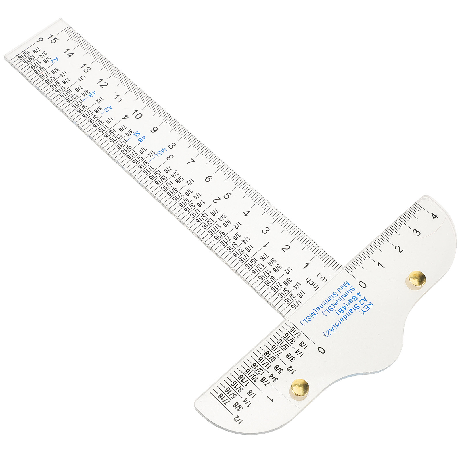 Ruler Transparent Plastic Ligh - Woodworking For Engineers recensione e prezzo
