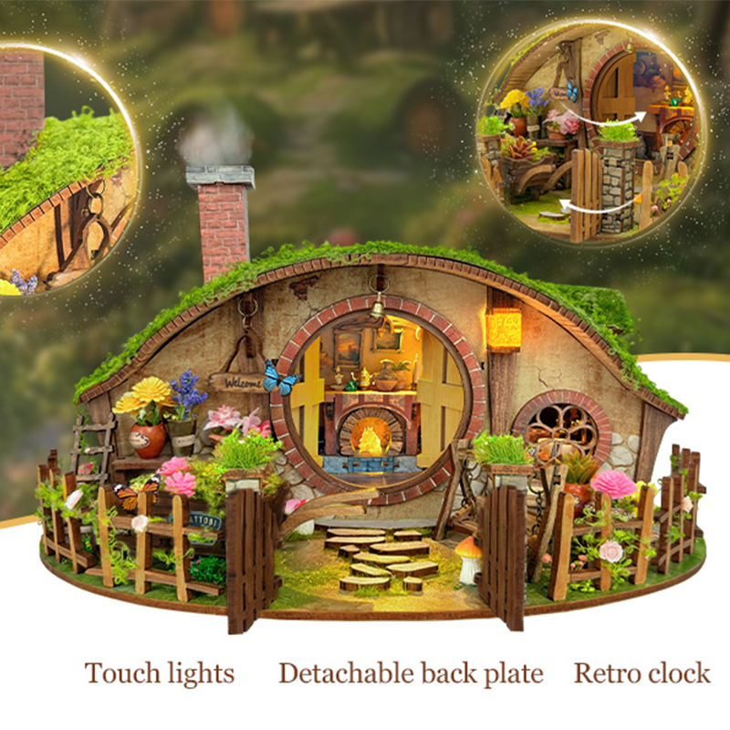 Wooden DIY Magic Ring Dollhous - Woodworking Tv recensione e prezzo