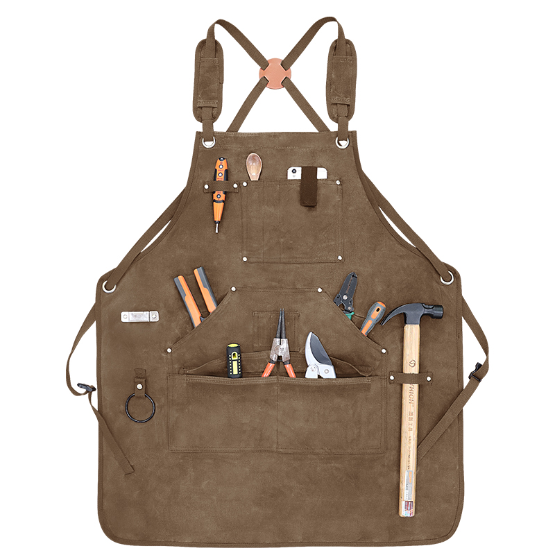 Durable Thick Canvas Apron Wat - Woodworking Apron recensione e prezzo