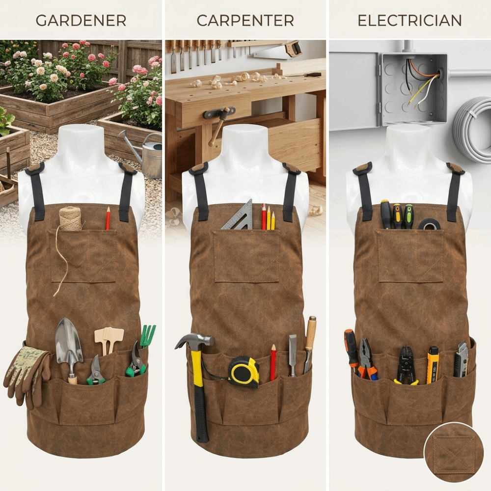 Waterproof Woodworking Apron L - Woodworking Apron recensione e prezzo