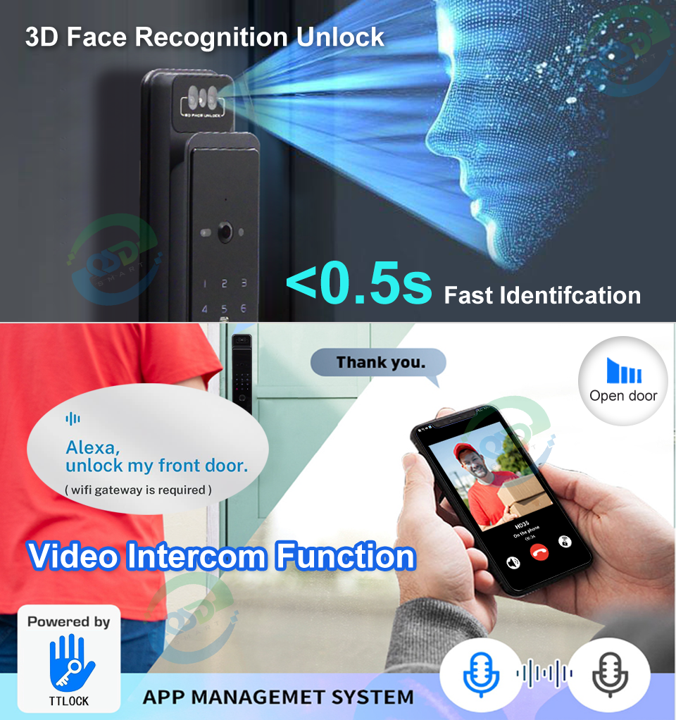 WiFi Video Intercom Face Door  - Woodworking Zone recensione e prezzo