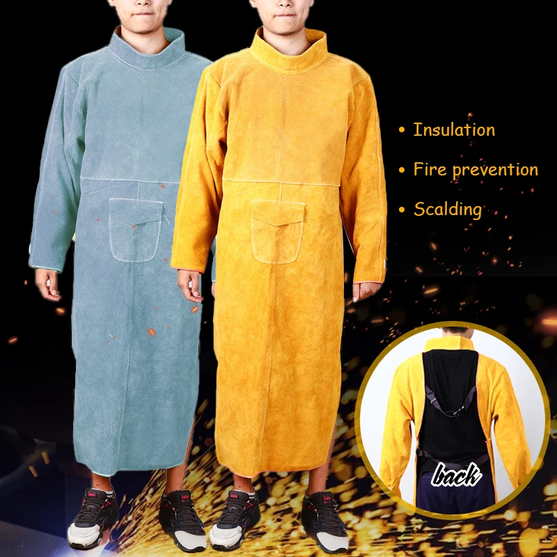 Cowhide Leather Anti-scalding  - Woodworking Apron recensione e prezzo