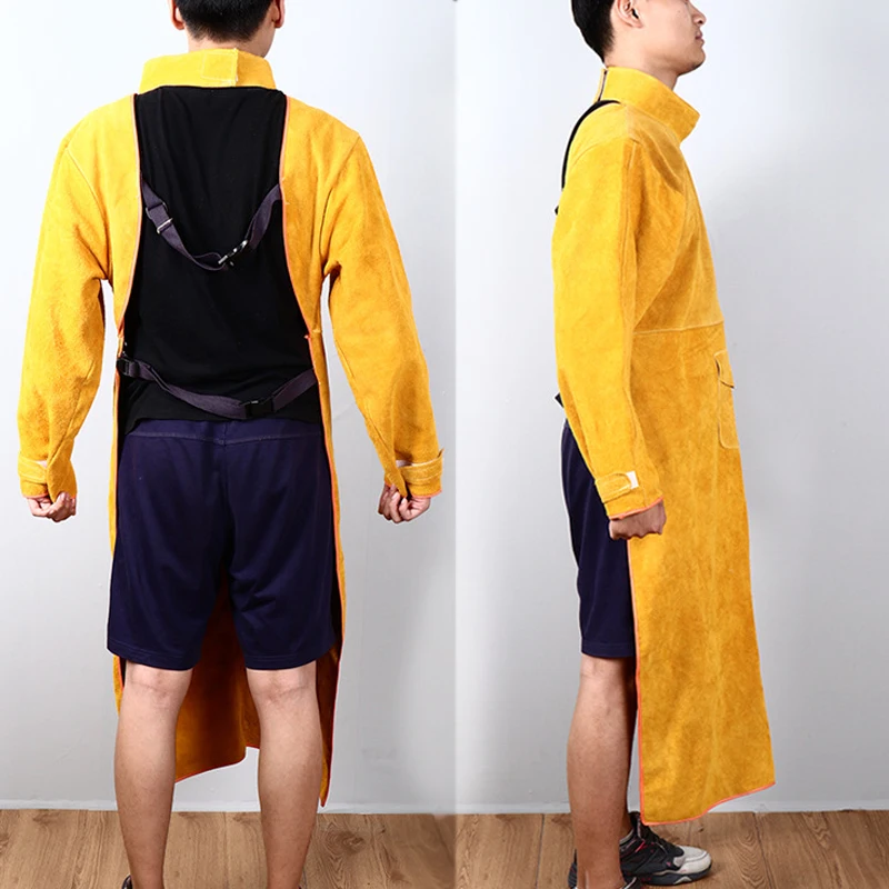 Cowhide Leather Anti-scalding  - Woodworking Apron recensione e prezzo