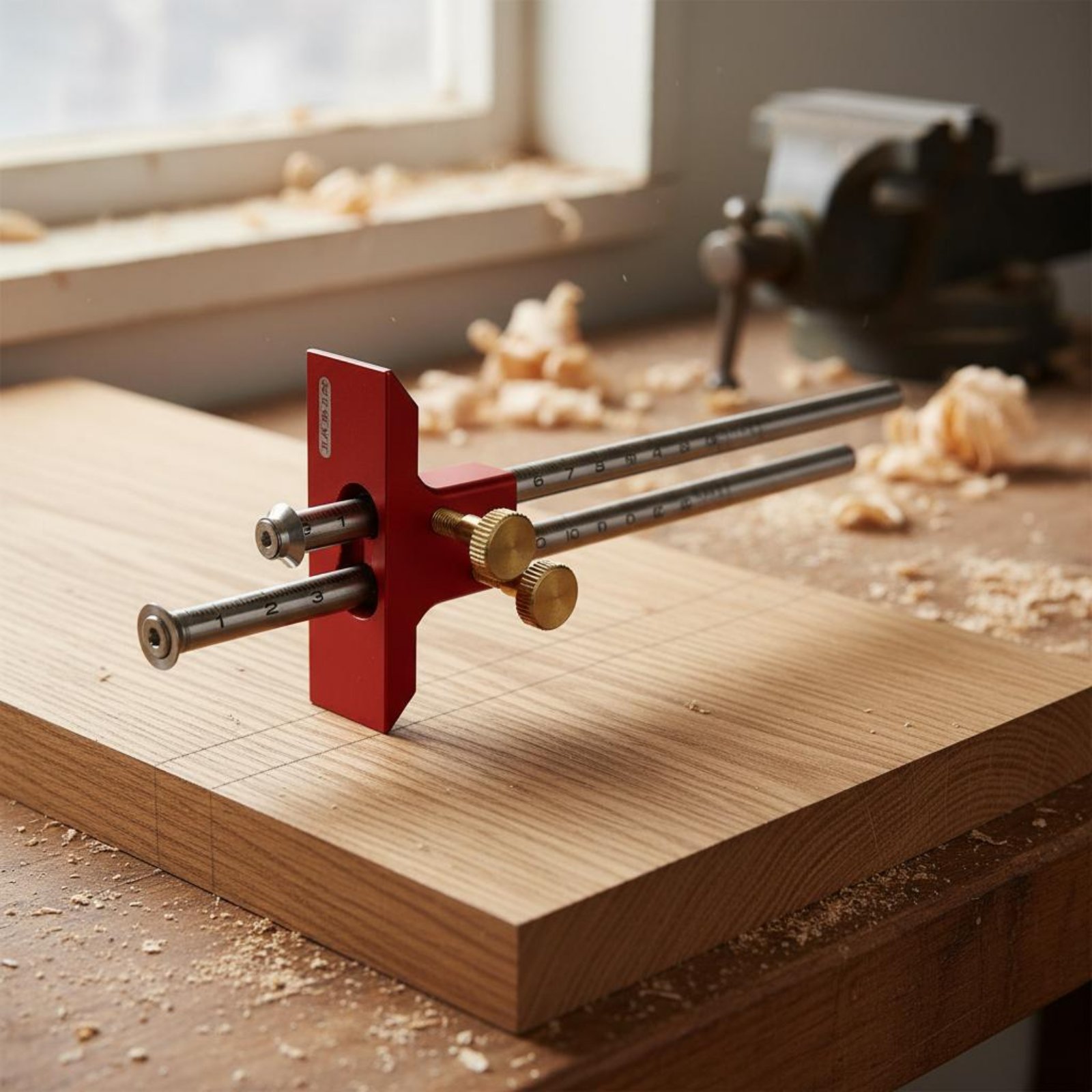 Double Head Marking Gauge Alum - Woodworking Marking Gauge recensione e prezzo