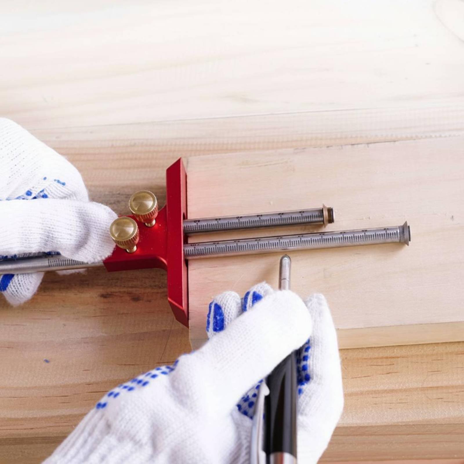 Double Head Marking Gauge Alum - Woodworking Marking Gauge recensione e prezzo