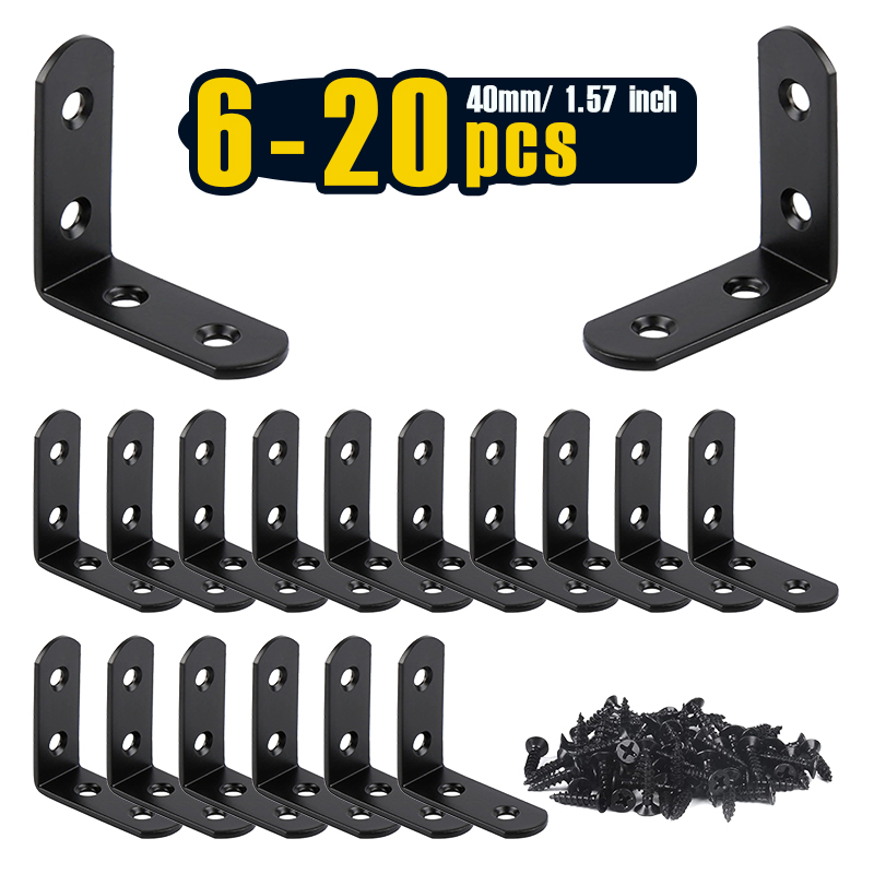 6-20 Pcs L Bracket Stainless S - Woodworking X Brace recensione e prezzo
