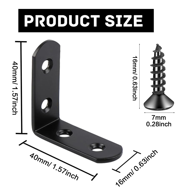 6-20 Pcs L Bracket Stainless S - Woodworking X Brace recensione e prezzo