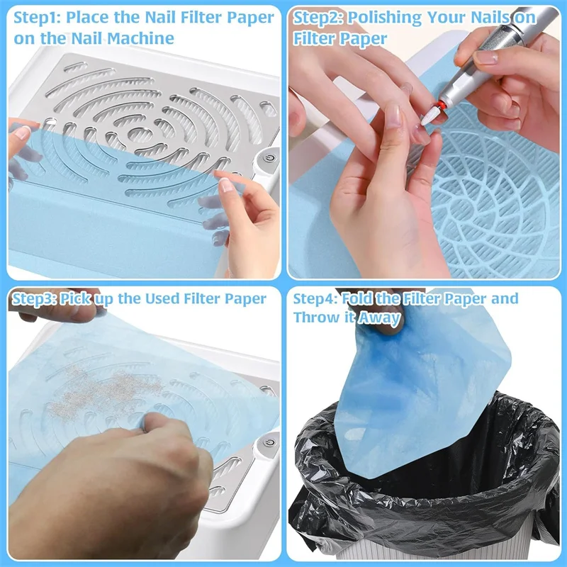 100Pcs Nail Vacuum Filter Pape - Woodworking Vacuum System recensione e prezzo