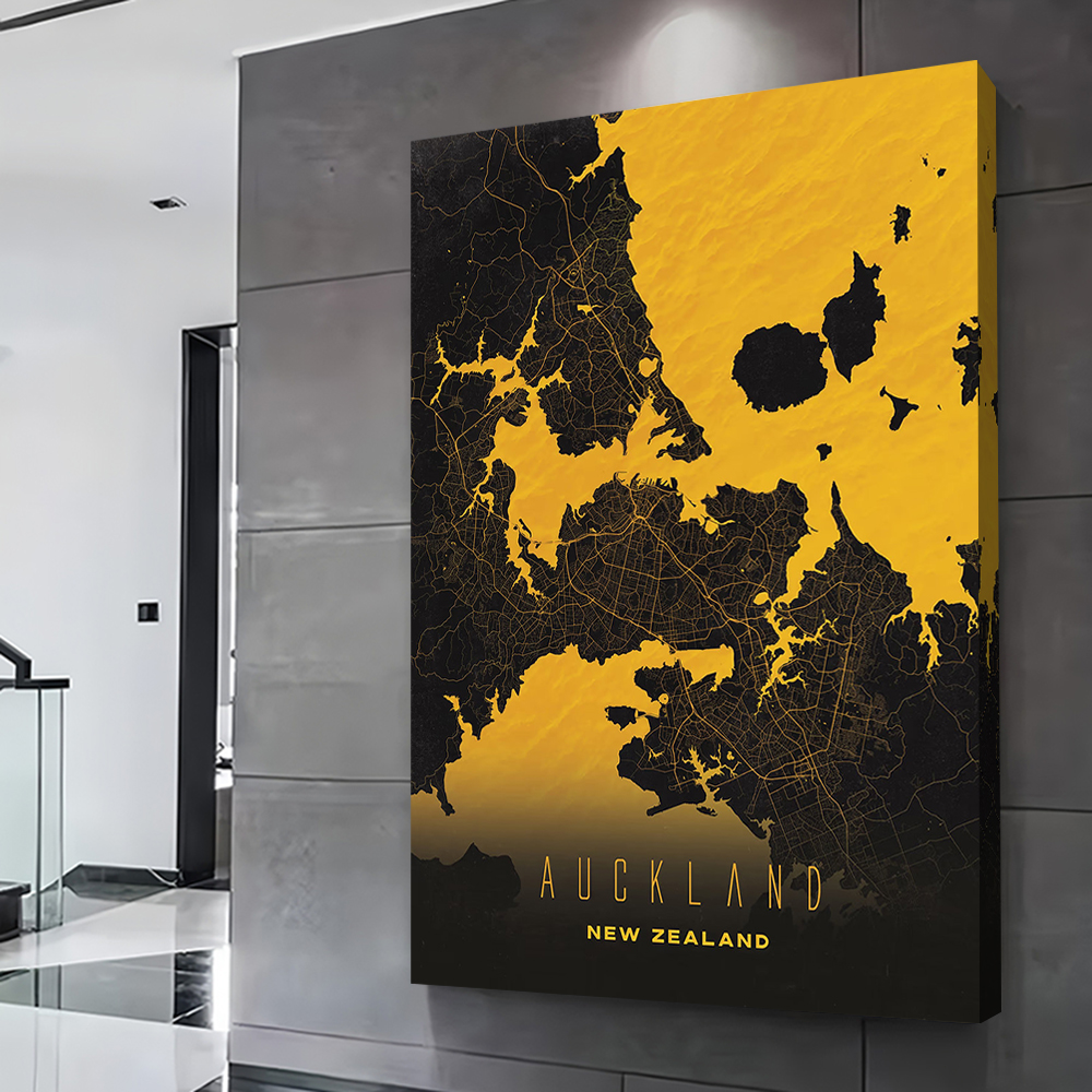 Auckland New Zealand City Map  - Woodworking New Zealand recensione e prezzo