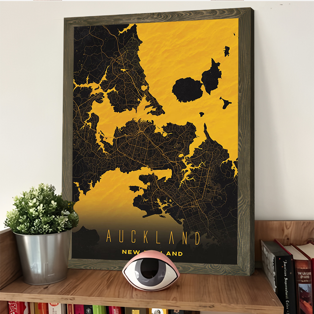 Auckland New Zealand City Map  - Woodworking New Zealand recensione e prezzo