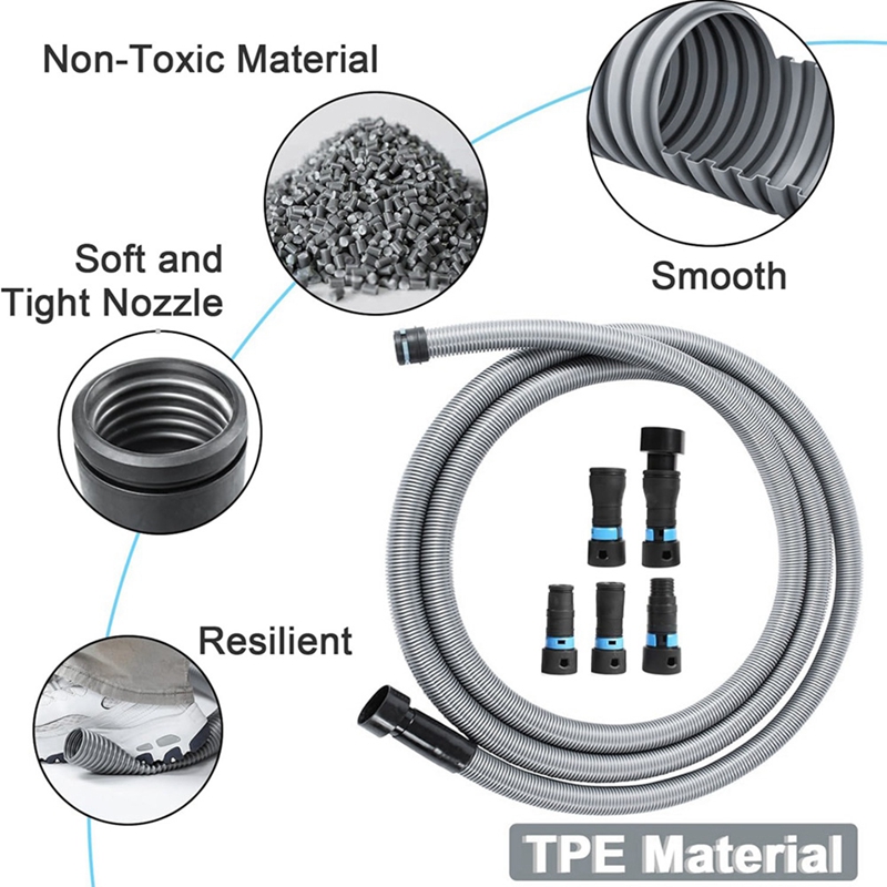 ABDJ-1 1/4 Inch X 10 Feet Dust - Woodworking Vacuum System recensione e prezzo