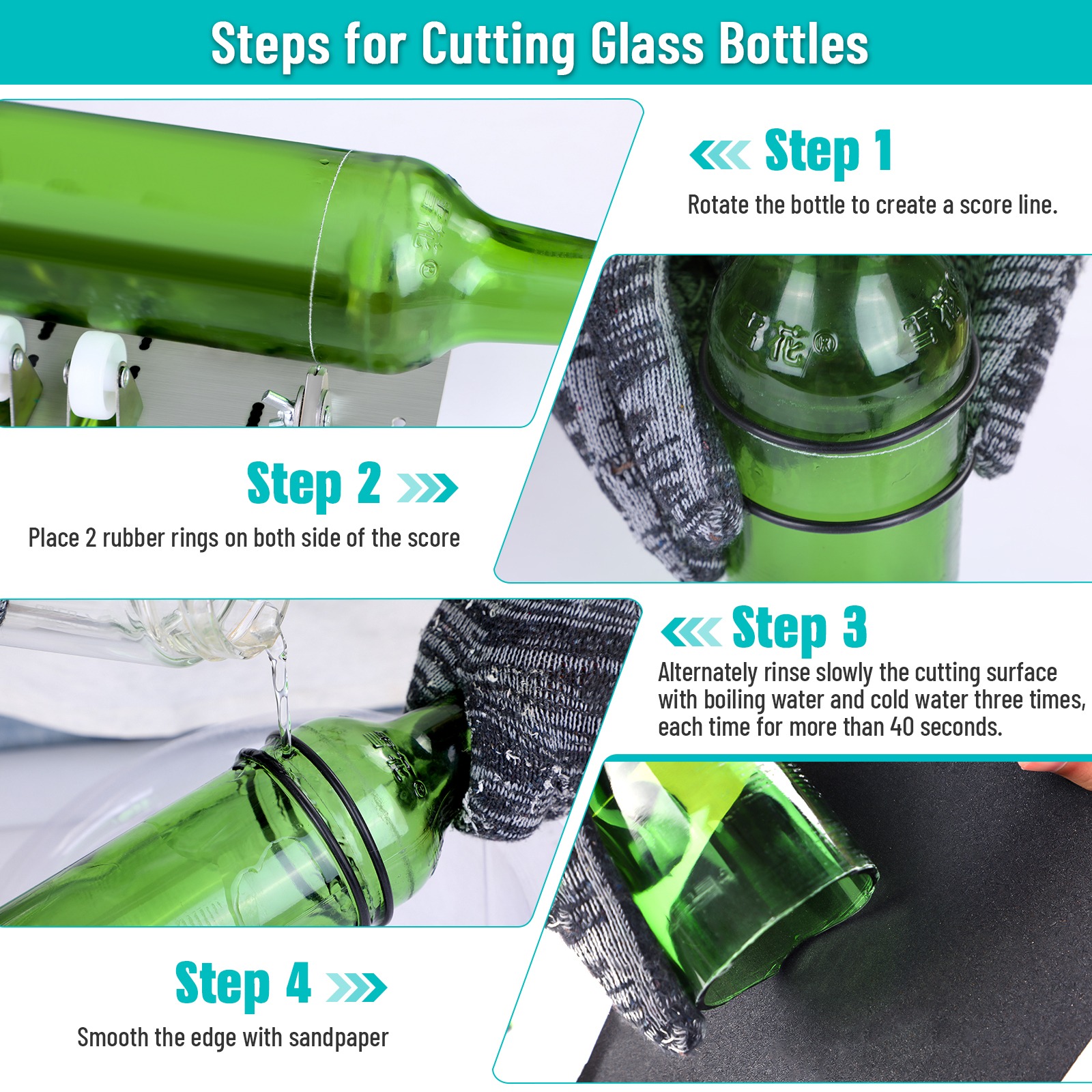 DIY Glass Bottle Cutter Adjust - Woodworking Ai recensione e prezzo
