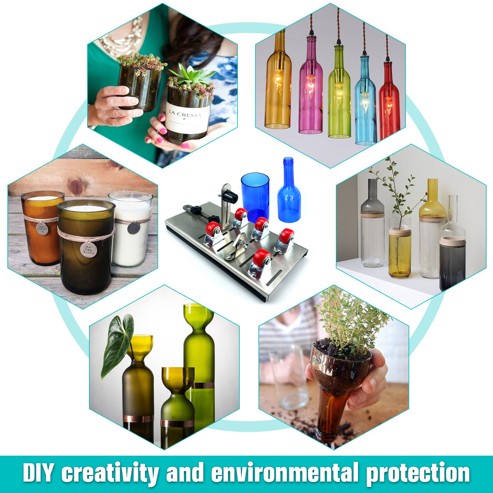 DIY Glass Bottle Cutter Adjust - Woodworking Ai recensione e prezzo