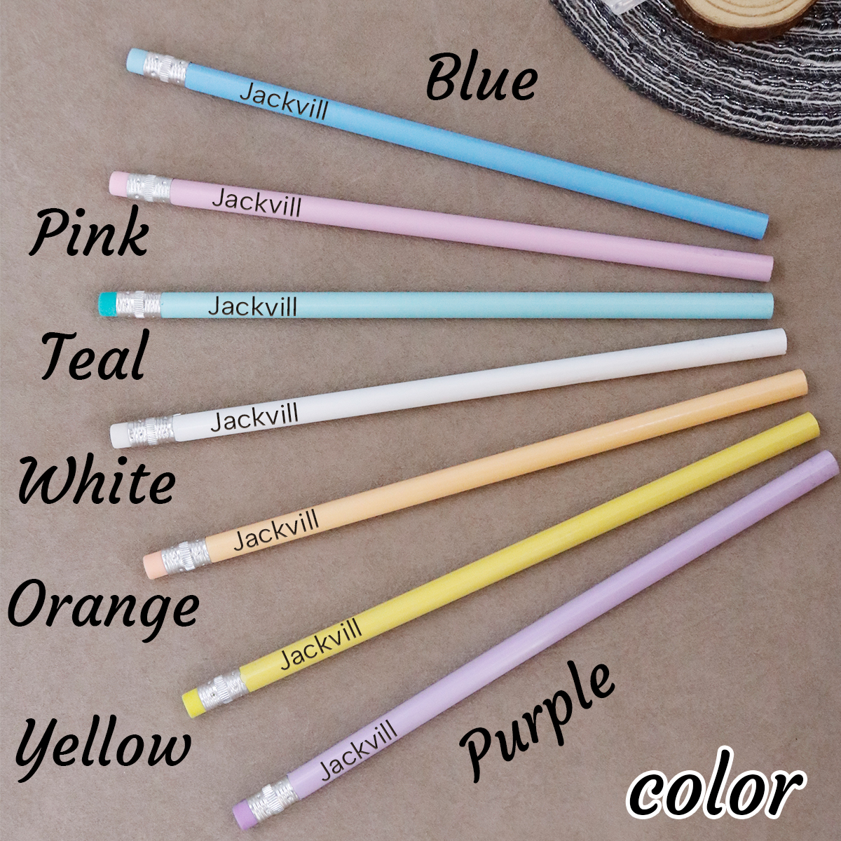 Custom Text Pencils,Personaliz - Woodworking School recensione e prezzo