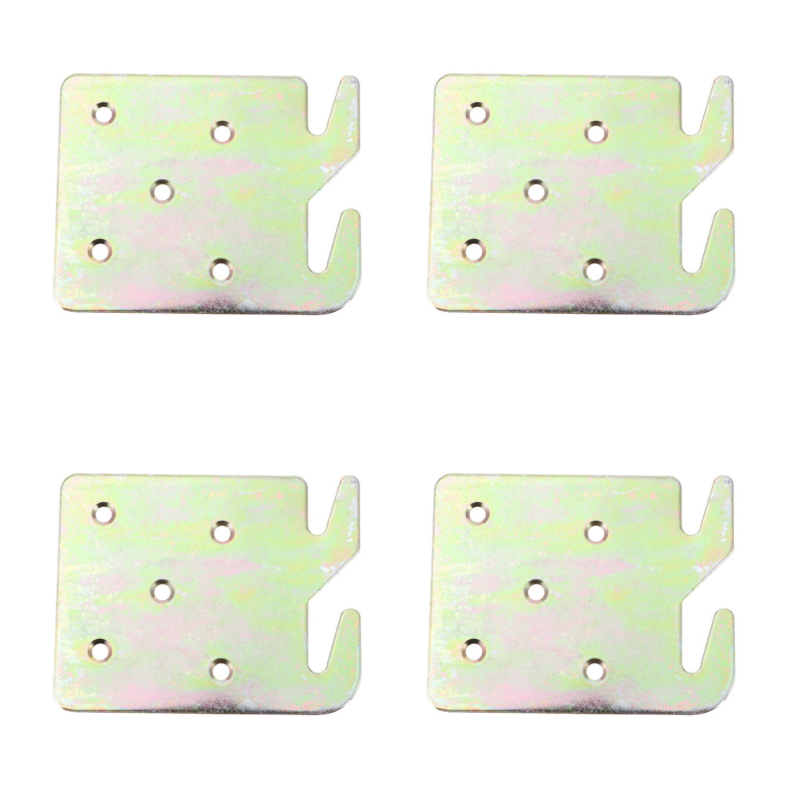 4Pcs Rustproof Bed Rail Hook S - Woodworking Terms recensione e prezzo